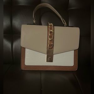 Neutral and gold Aldo bag